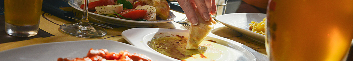 Eating Greek Mediterranean at Effie's Restaurant restaurant in Philadelphia, PA.